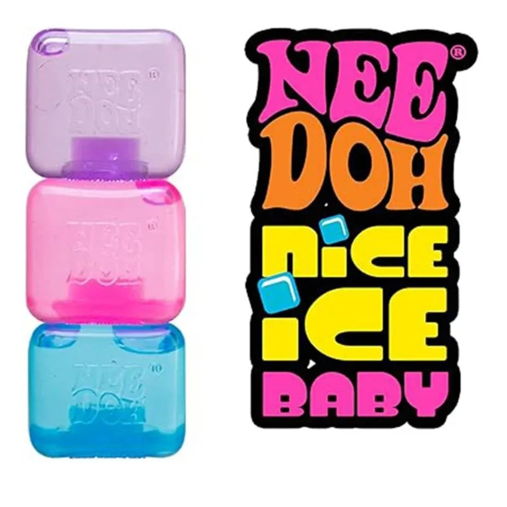 Schylling Needoh Nice Cube Sensory Toys Stress Relieving Blocks Pinching Relieving Puzzle Solving Venting Children Souvenir